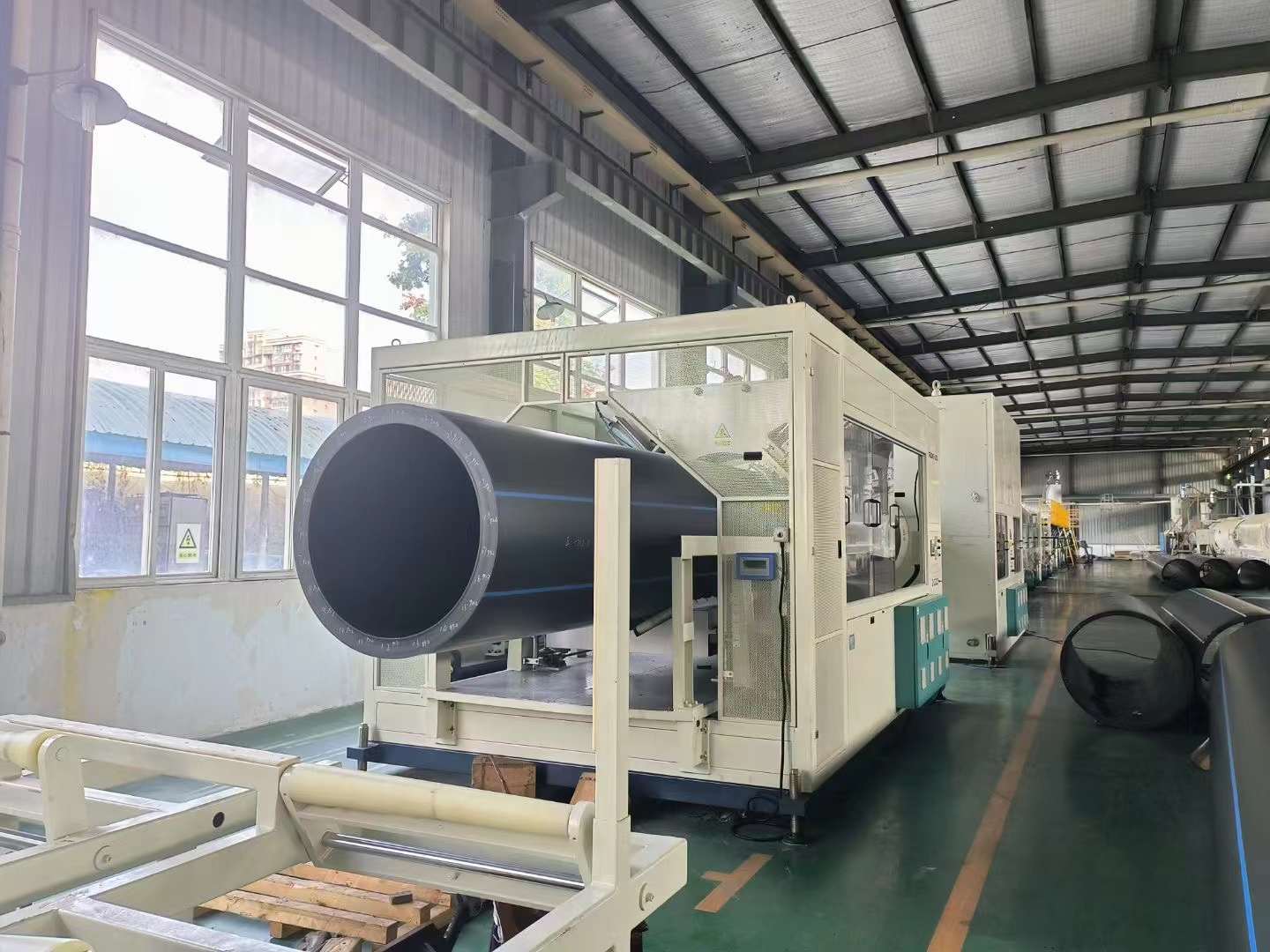 Трубы HDPE большего диаметра и проблемы с охлаждением