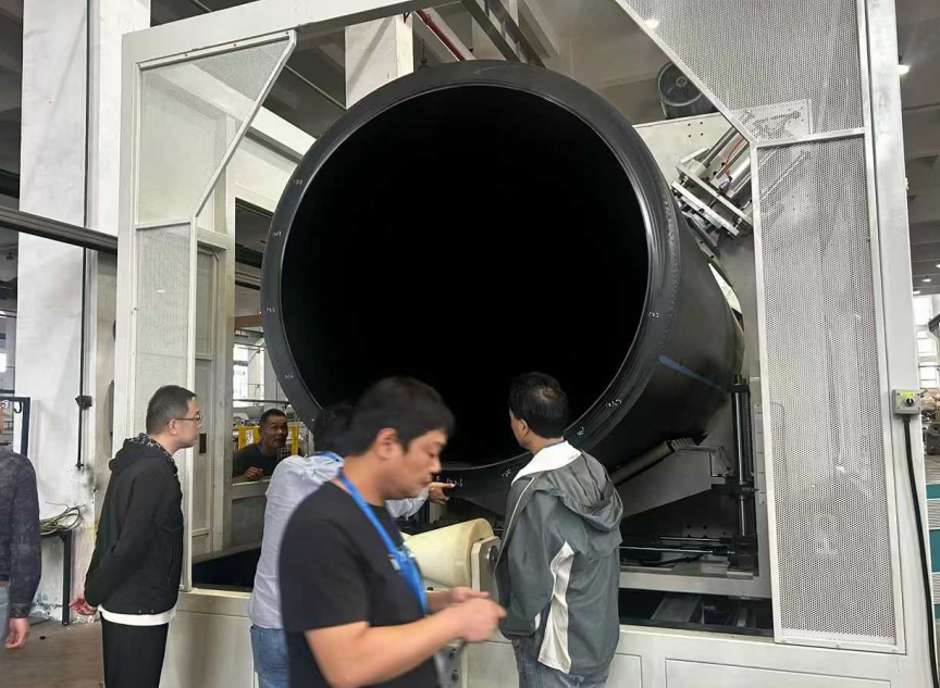 Трубы HDPE большего диаметра и проблемы с охлаждением