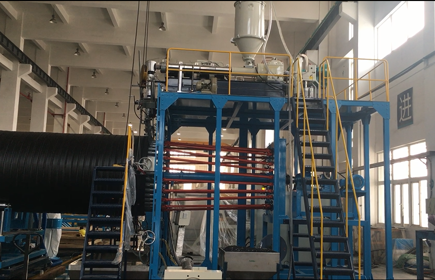 Производство обмоточных труб из ПНД большого диаметра